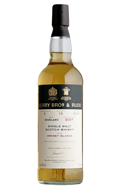 Dramtubes Berry Bros & Rudd Orkney 2007 12yo - 25ml